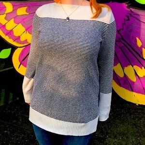 LOFT Boatneck Sweater Tunic Size L